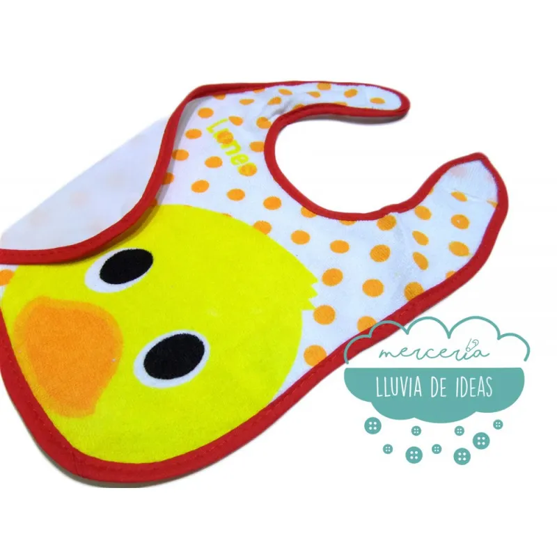 Baberos semanario pack 7 unidades - Días de la semana