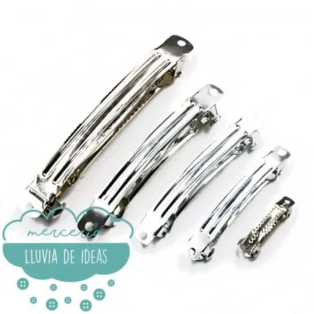 Pasador francés metálico cierre automático - Varias medidas