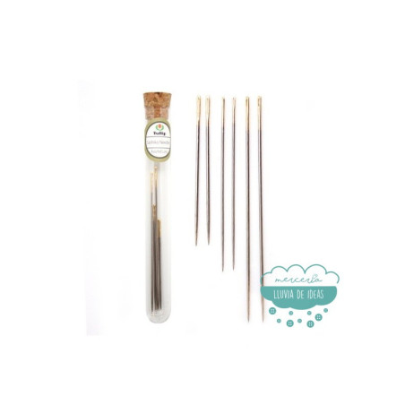 Agujas largas Sashiko Tulip