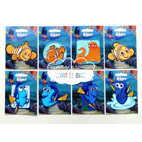 Parches bordados Disney 🌧️Mercería Lluvia de Ideas🌧️