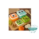 Set de 3 Tuppers infantiles o Fiambreras - Monstruos