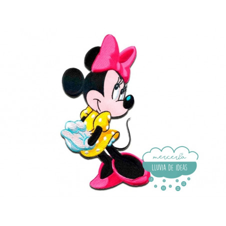 Parche bordado para ropa termoadhesivo - Minnie Disney XL