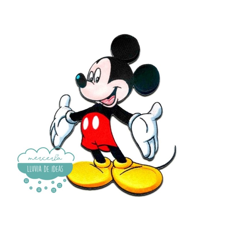 Parche bordado para ropa termoadhesivo - Mickey Disney XL