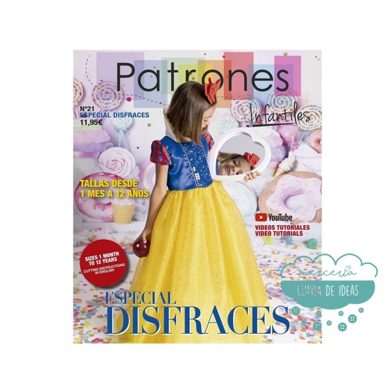 Revista Patrones Infantiles Bebé nº16 🌧️Mercería Lluvia de Ideas🌧️