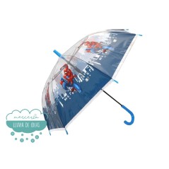 Paraguas Automático Infantil - Spiderman Ciudad