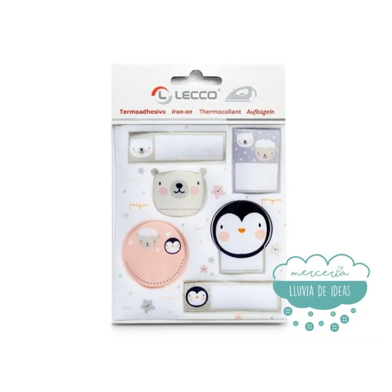 Etiquetas para marcar la ropa termoadhesivas - Serie Kids