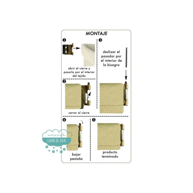 Cierre de monedero - Diferentes medidas