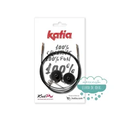 Cable para agujas circulares intercambiables - Katia