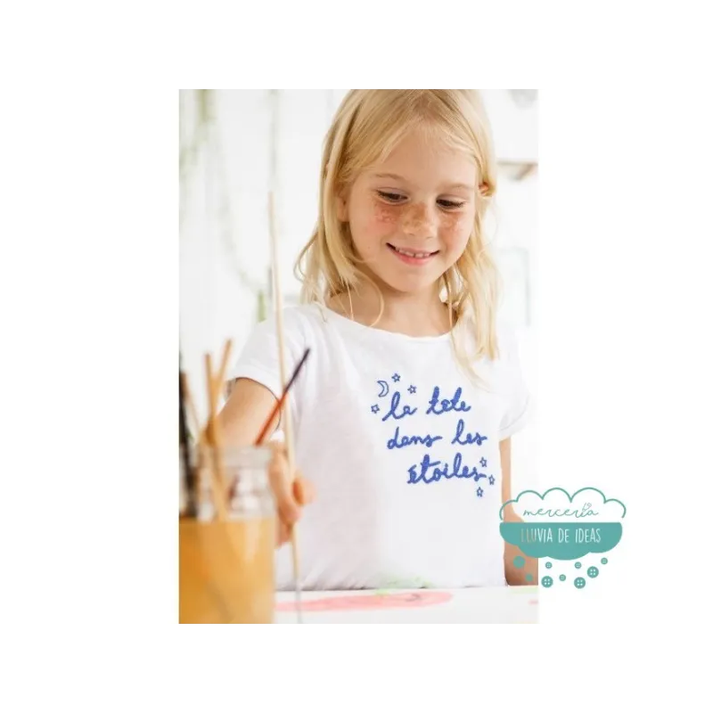 Revista bordados Mensajes  positivos - DMC