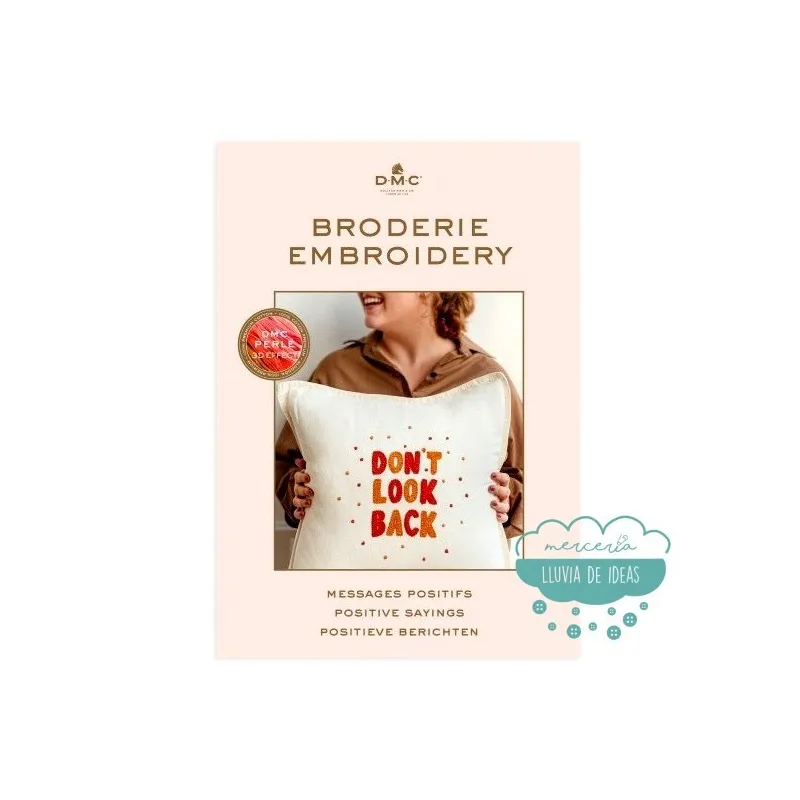 Revista bordados Mensajes  positivos - DMC