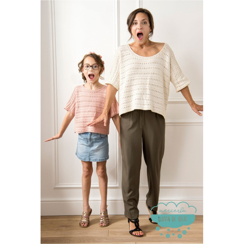 Revista de punto Mami y yo Natura - DMC