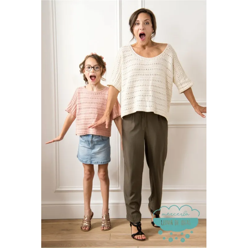 Revista de punto Mami y yo Natura - DMC