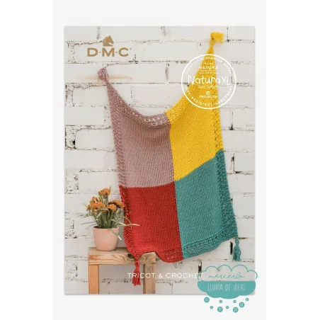 Revista de punto y ganchillo Natura XL 6 projects - DMC