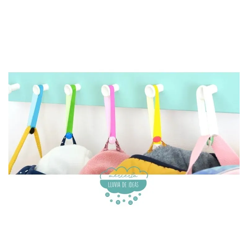 Cintas personalizadas para colgar ropa con cierre