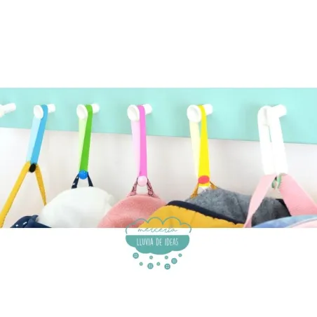 Cintas personalizadas para colgar ropa con cierre
