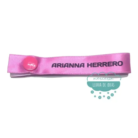 Cintas personalizadas para colgar ropa con cierre