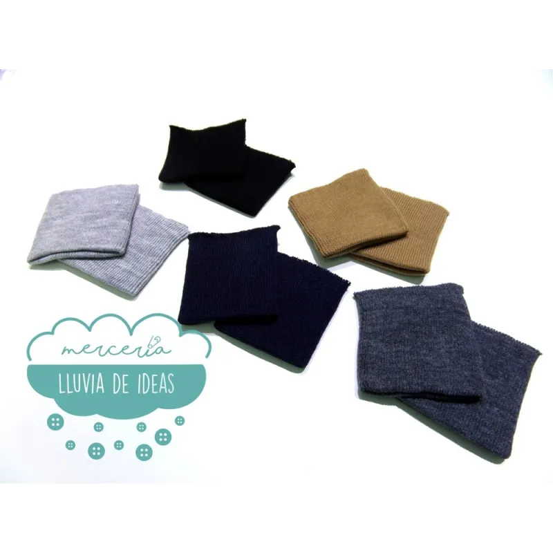 Puño Elástico De Punto - Varios Colores