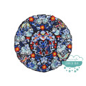 Parche para ropa bordado termoadhesivo - Mandala tonos azules