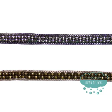 Tira metálica termoadhesiva - Serie Rock