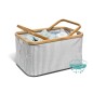Cesta para labores Canvas & Bamboo - Prym Cesta para labores Canvas & Bamboo - Prym