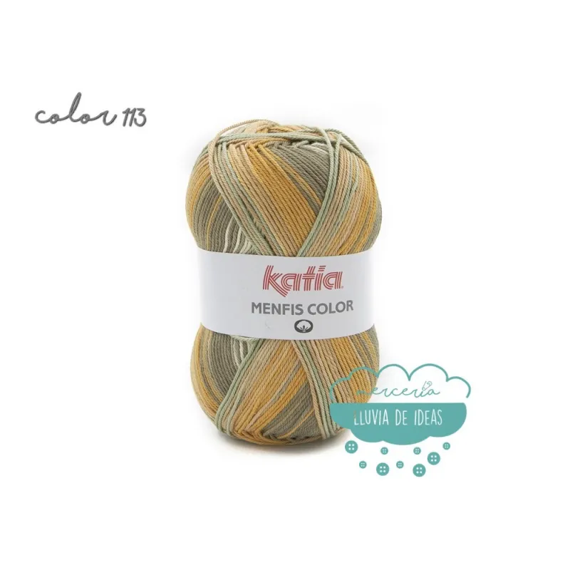 Hilo de algodón Menfis Color - Katia
