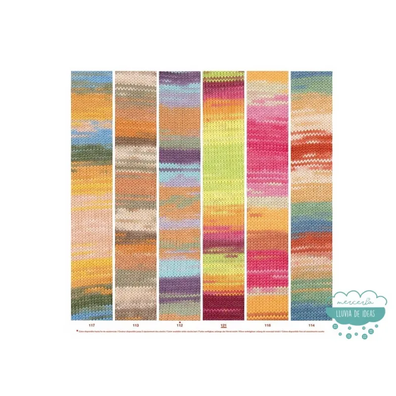 Hilo de algodón Menfis Color - Katia