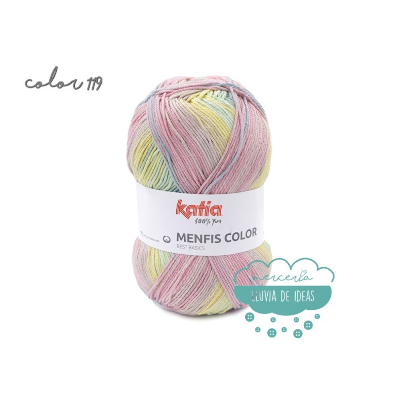Hilo de algodón Menfis Color - Katia
