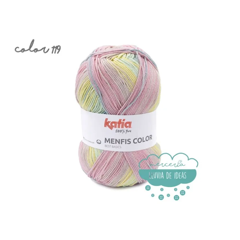 Hilo de algodón Menfis Color - Katia