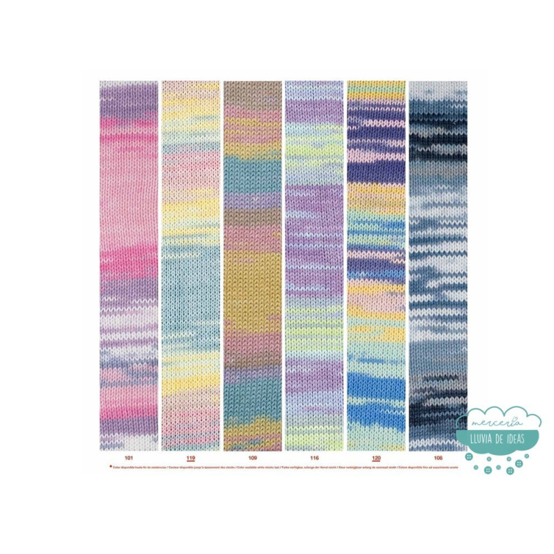 Hilo de algodón Menfis Color - Katia