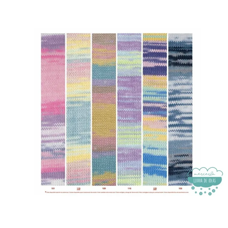 Hilo de algodón Menfis Color - Katia