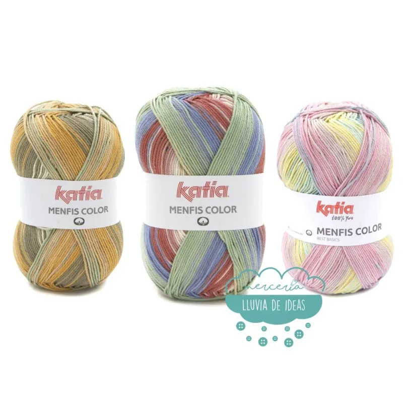 Hilo de algodón Menfis Color - Katia