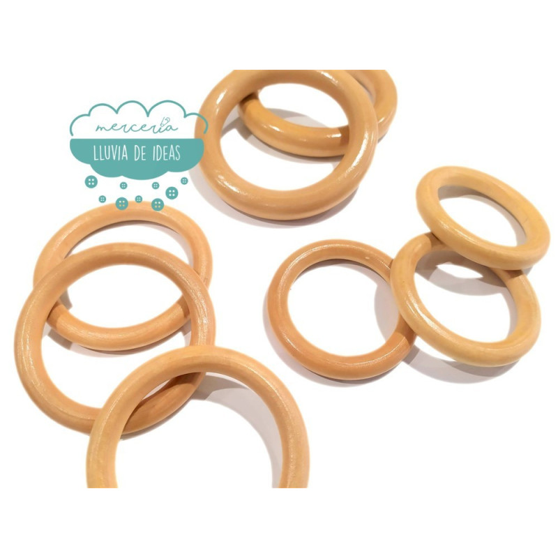 Anillas de madera - Varias medidas