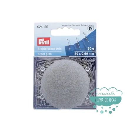 Caja de alfileres con acerico 30 x 0,60 Mm. - Prym
