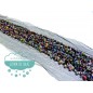 Tira de tul con piedra rocalla - Serie Cosmic Tira de tul con piedra rocalla - Serie Cosmic