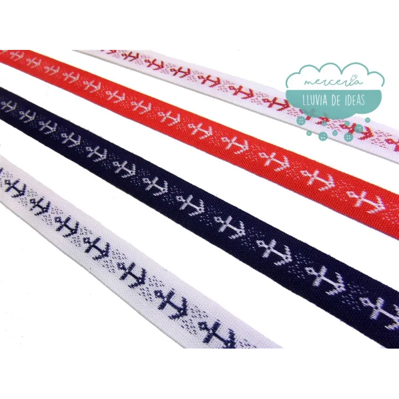 Tapacosturas jacquard - Anclas Mercería Lluvia de Ideas