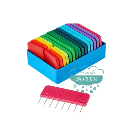 Bloqueador de puntos - Knitpro Rainbow