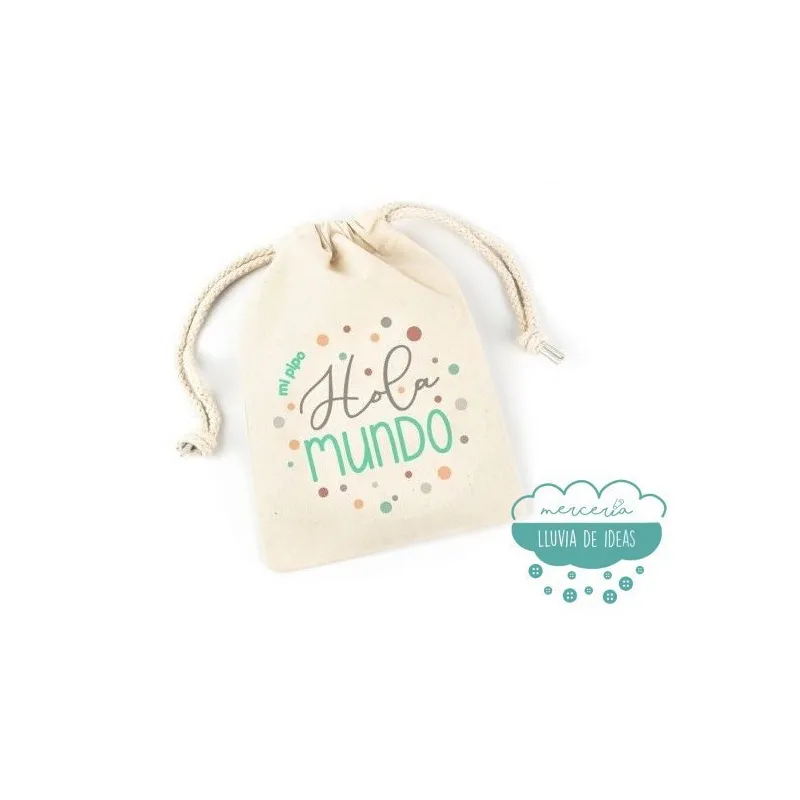 Cumplemeses Bebé Lunares - Mi pipo