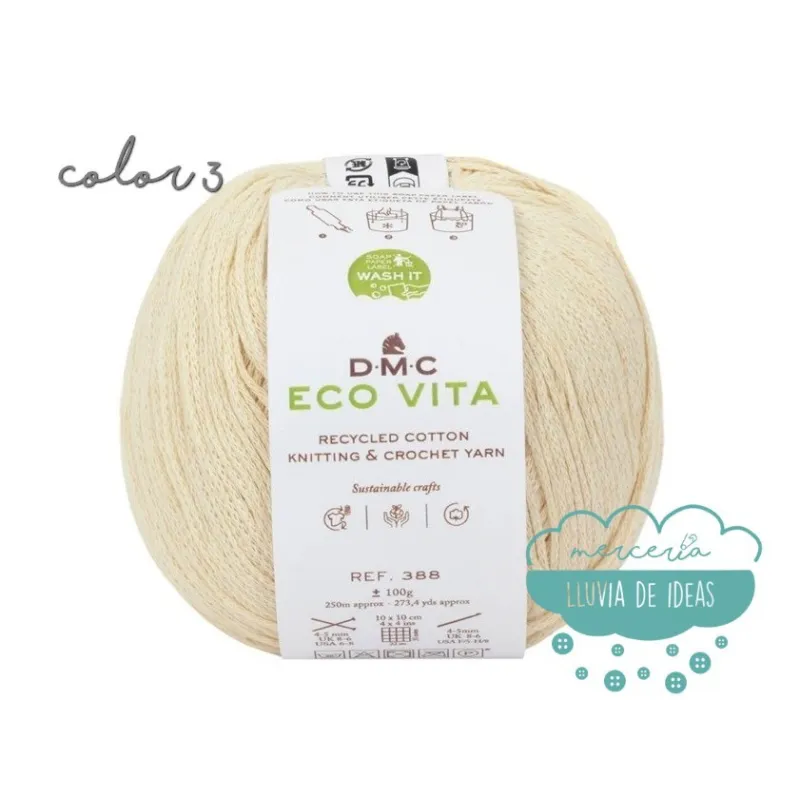 Algodón reciclado Eco Vita - DMC