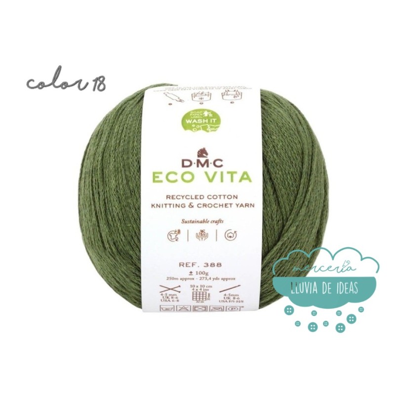 Algodón reciclado Eco Vita - DMC
