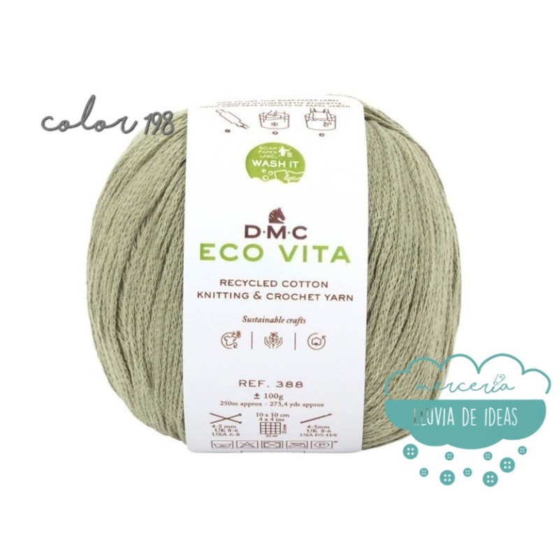 Algodón reciclado Eco Vita - DMC Algodón reciclado Eco Vita - DMC
