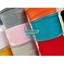 Cordón algodón trenzado 5 mm. - Serie Amaya