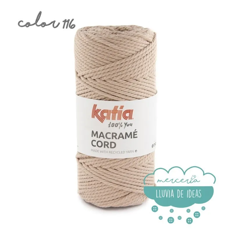Hilo para macramé - Macramé Cord - Katia