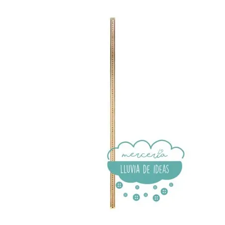 Metro de madera o regla de madera
