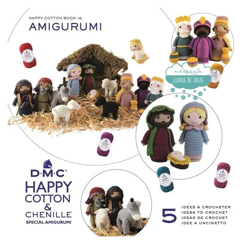 Patrones Belén amigurumi - Nacimiento Nº16 DMC