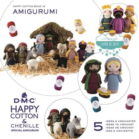 Patrones Belén amigurumi - Nacimiento Nº16 DMC