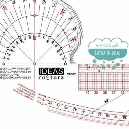 Regla curva francesa - Ideas