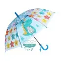 Paraguas automático infantil con silbato - Dinosaurios