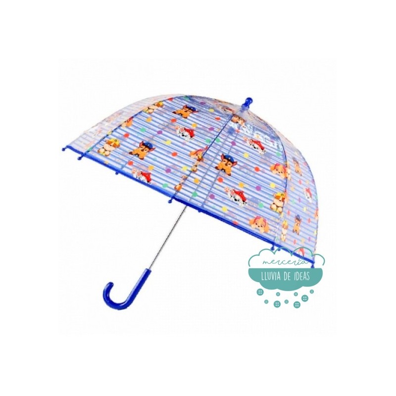 Paraguas infantil - Patrulla Canina rayas - AGOTADO TEMPORALMENTE