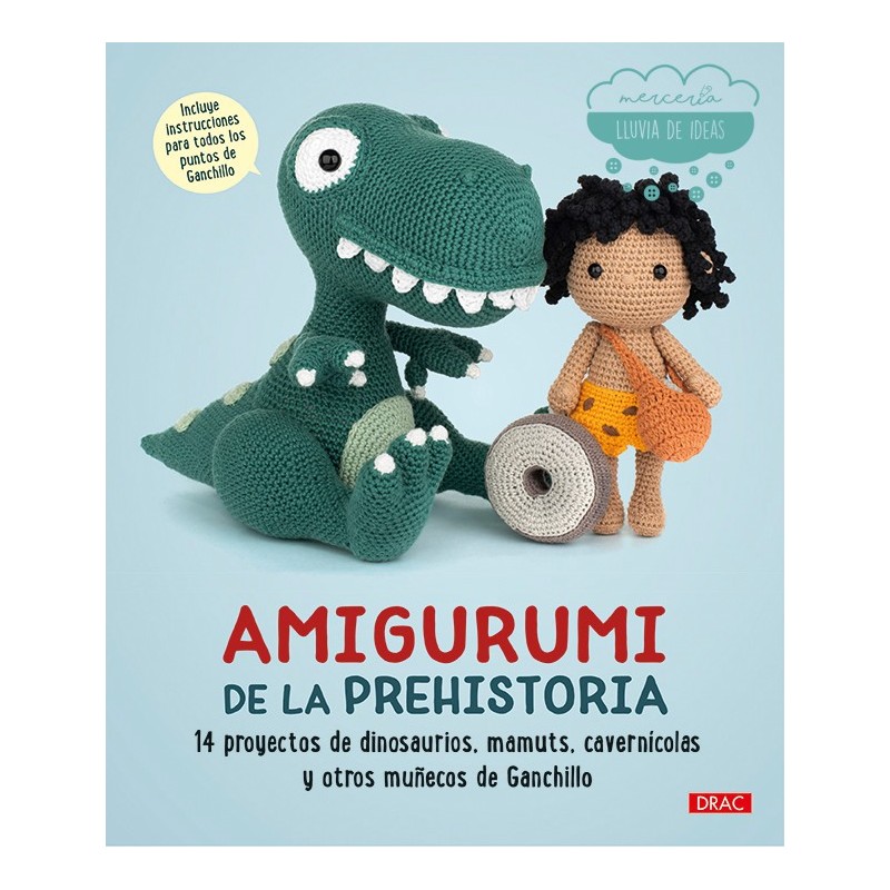 Libro Amigurumi de la Prehistoria