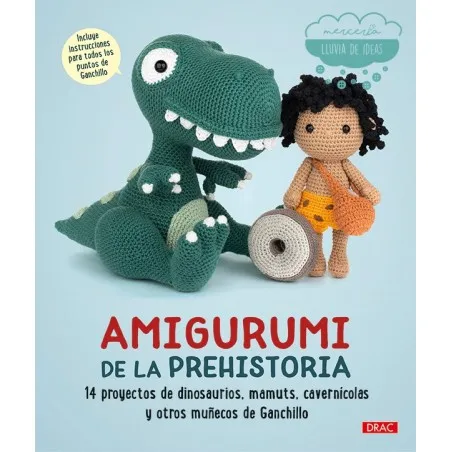 Libro Amigurumi de la Prehistoria